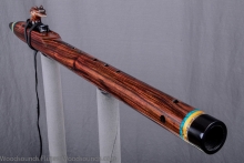 Brazilian Kingwood Native American Flute, Minor, Low E-4, #K5K (4)